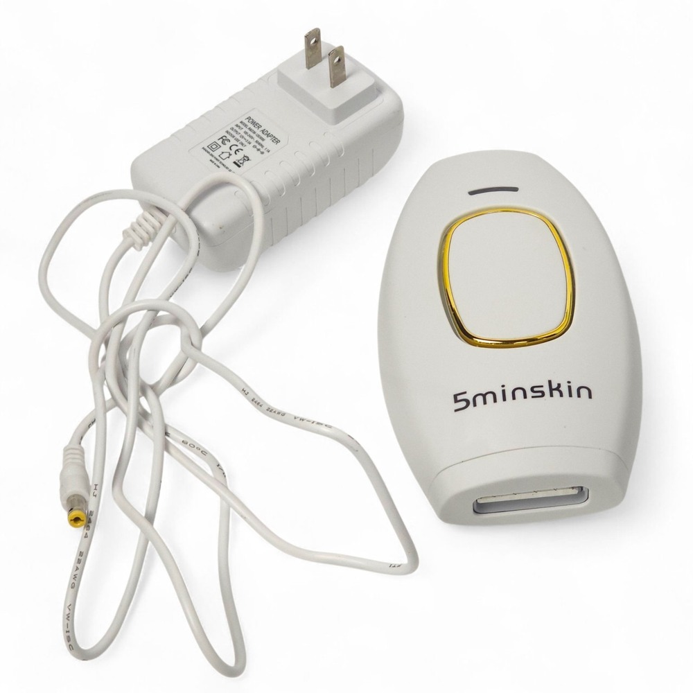 5MinSkin At-Home IPL Laser Hair Removal Handset - Permanent & Painless - White